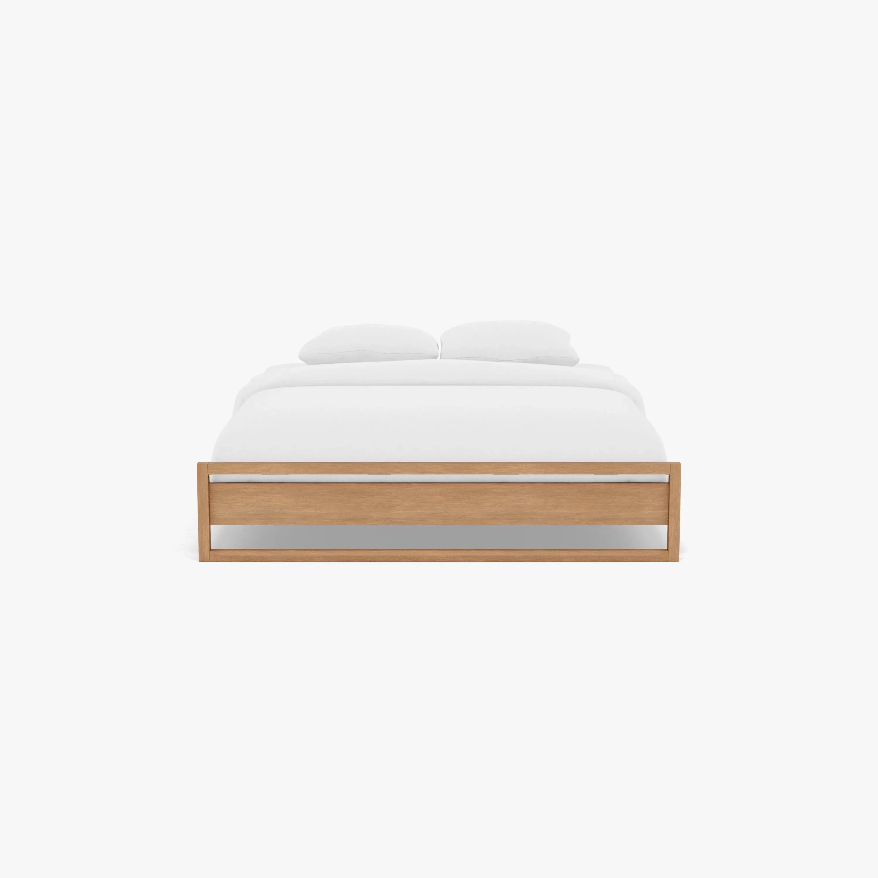 Bruno Bed Base King American Oak