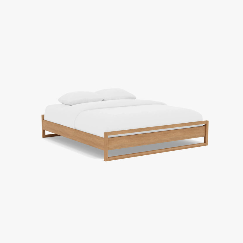 Bruno Bed Base King American Oak