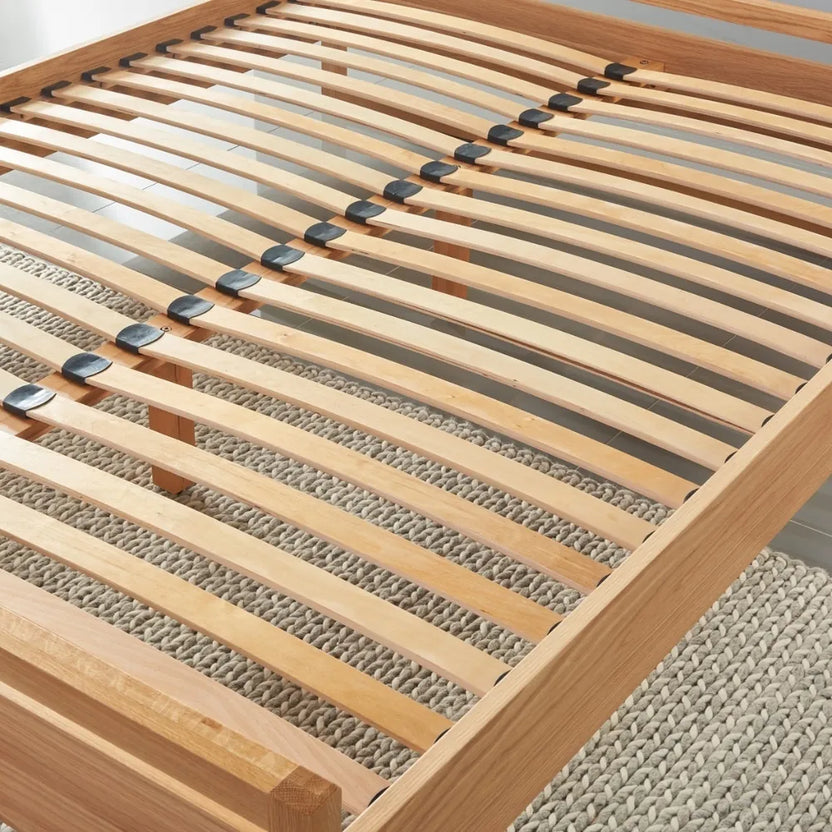 Bruno Bed Base King American Oak