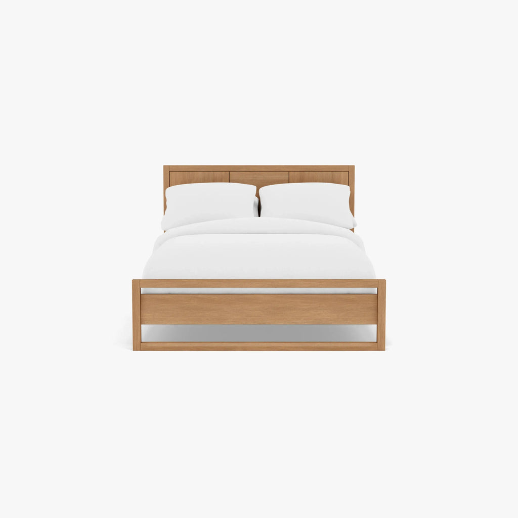 Bruno Bed Frame Double American Oak