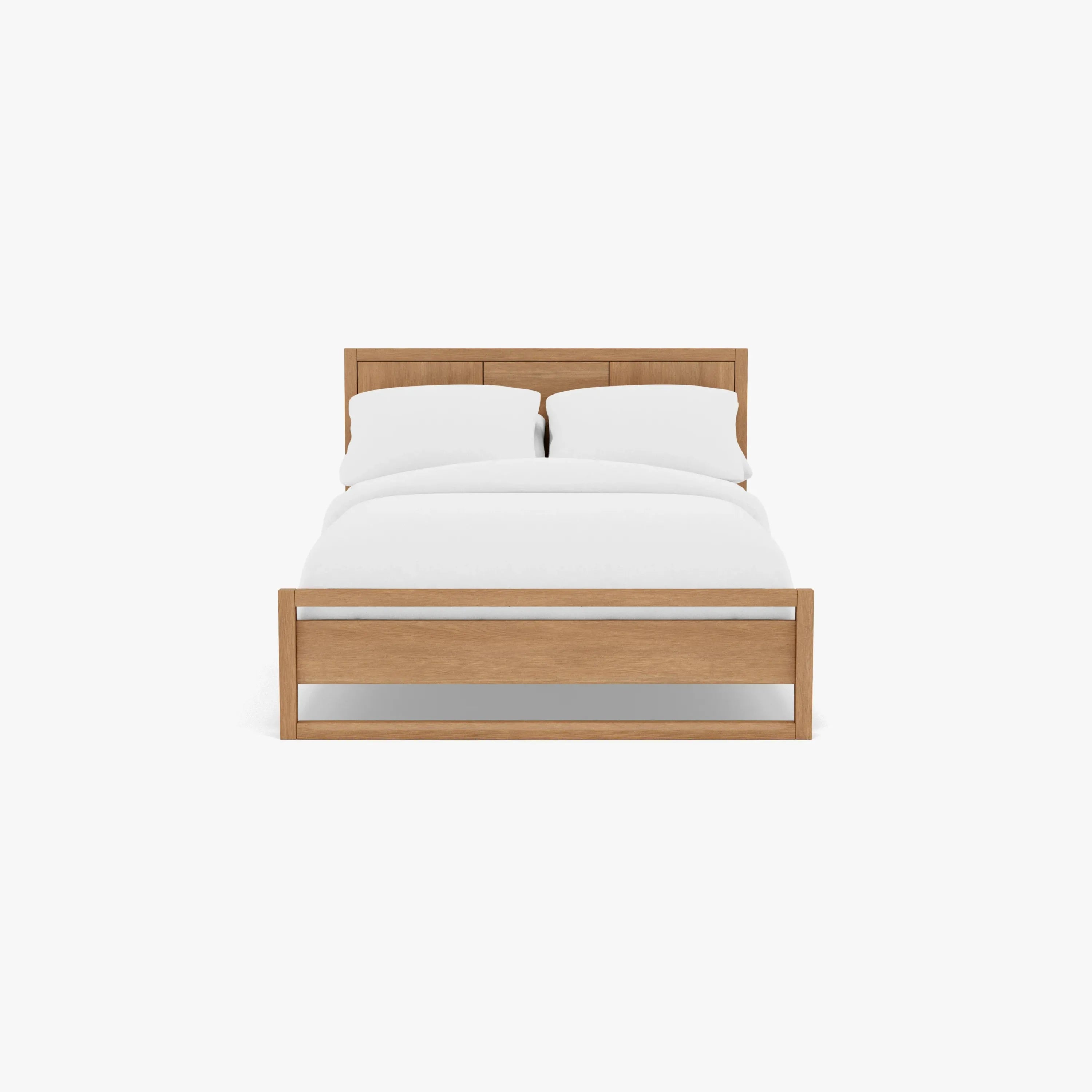 Bruno Bed Frame Double American Oak