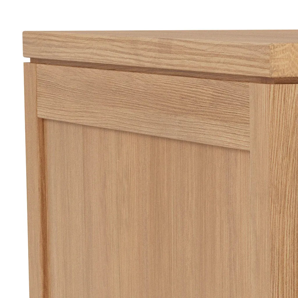 Bruno Bedside Table XL 1 Drawer 60 x 47cm Solid American Oak