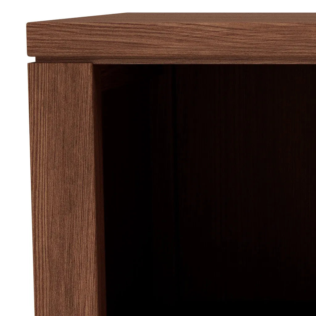Bruno Bedside Table XL 1 Drawer 60 x 47cm Solid American Walnut