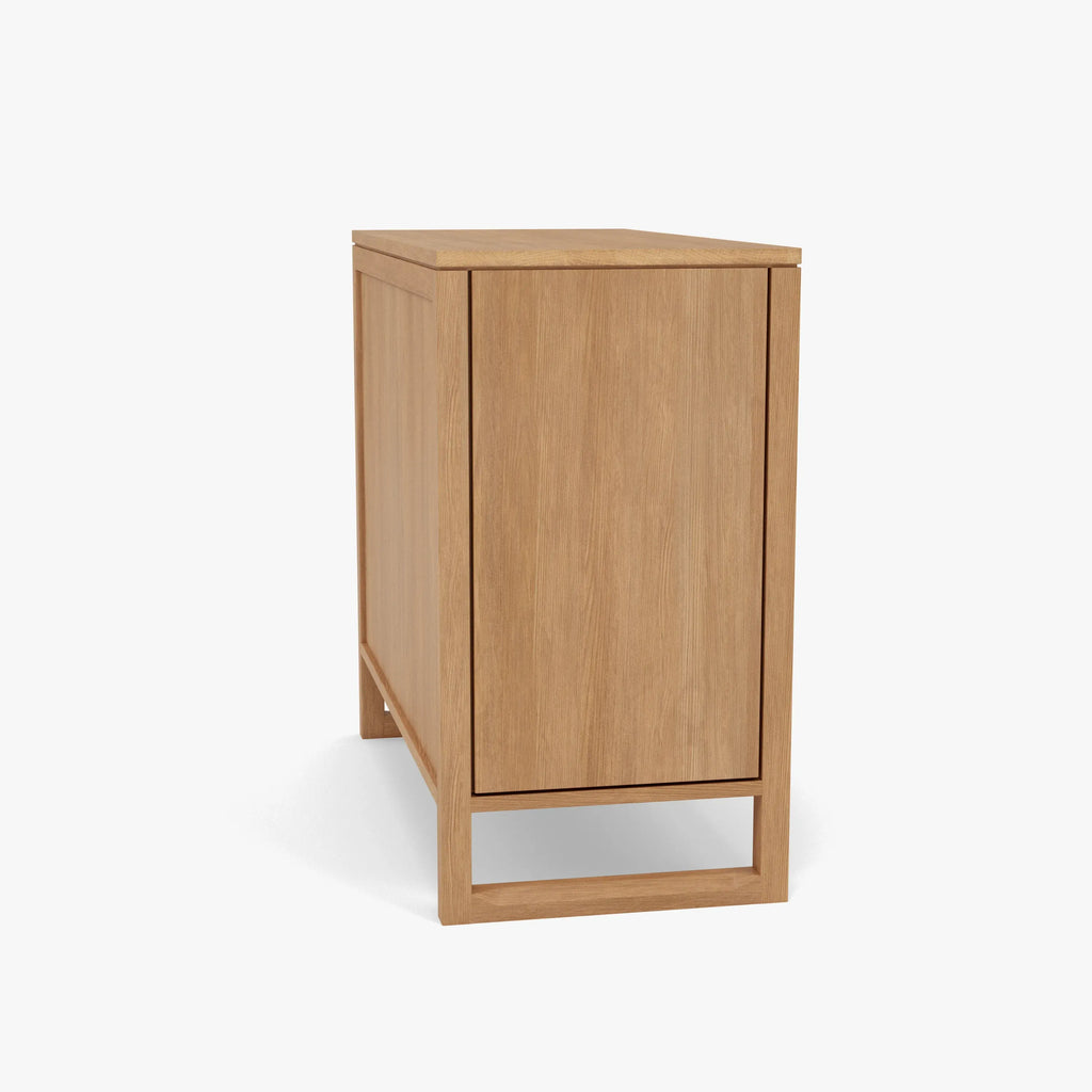 Bruno Chest 4 Drawers 100 x 48cm Solid American Oak