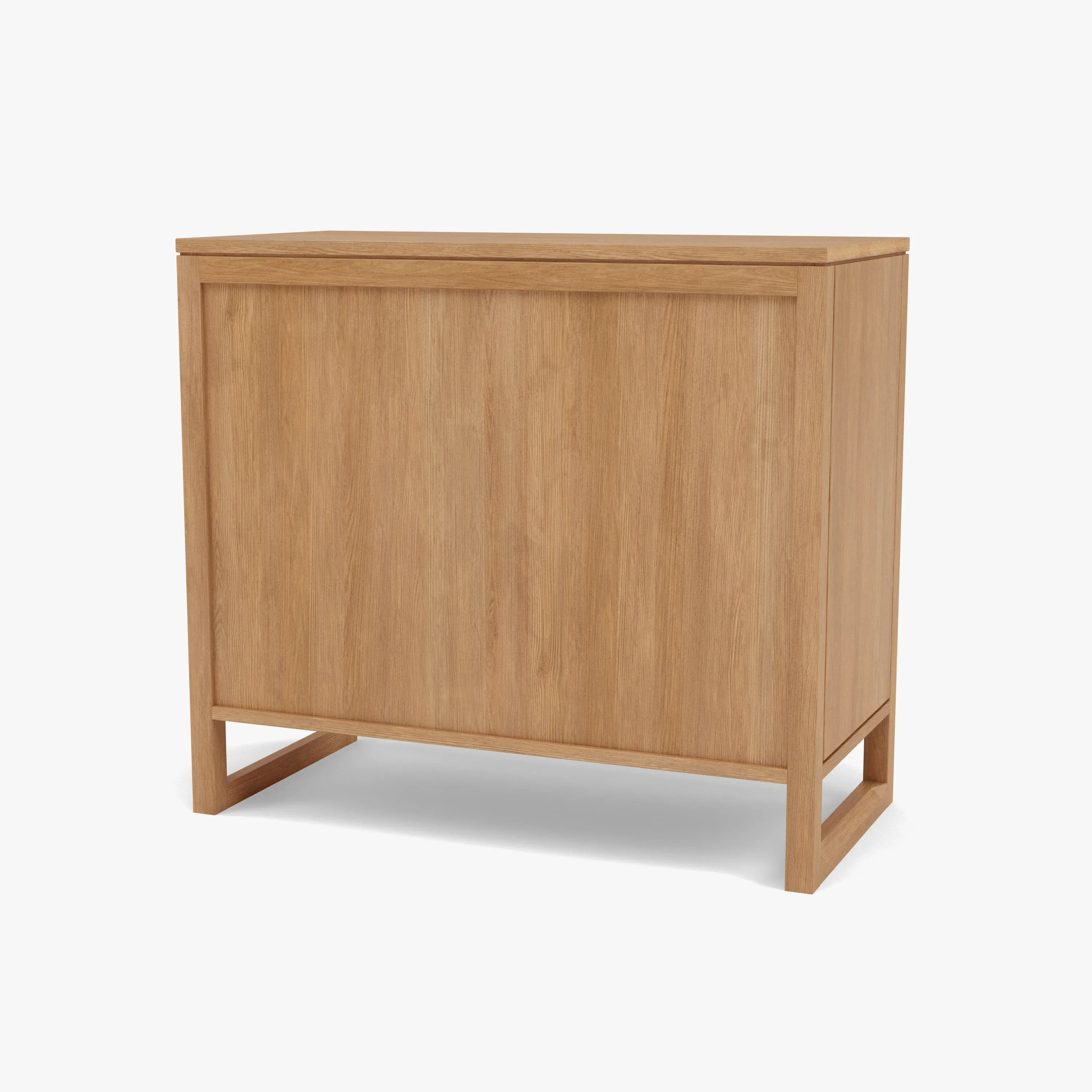 Bruno Chest 4 Drawers 100 x 48cm Solid American Oak