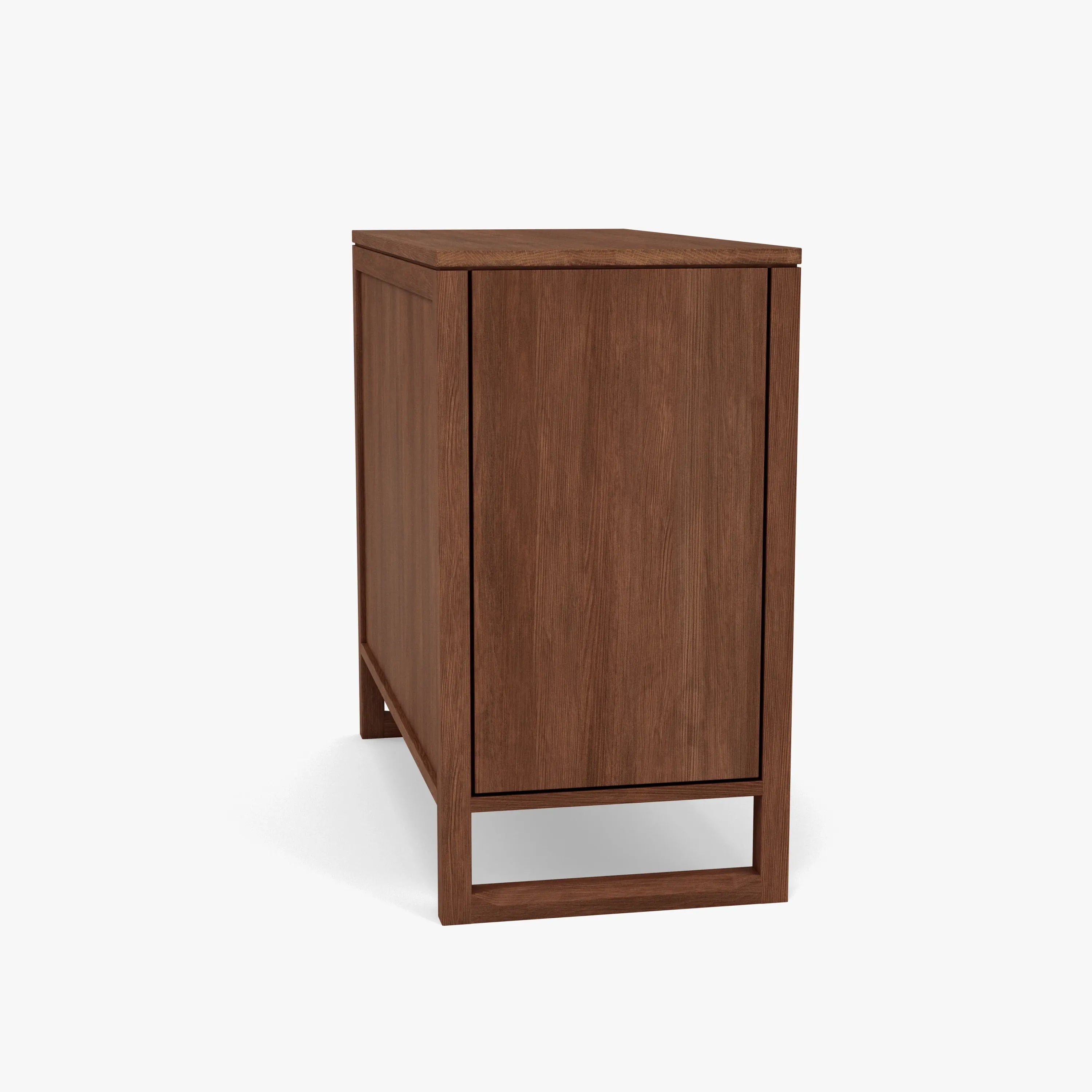 Bruno Chest 4 Drawers 100 x 48cm Solid American Walnut