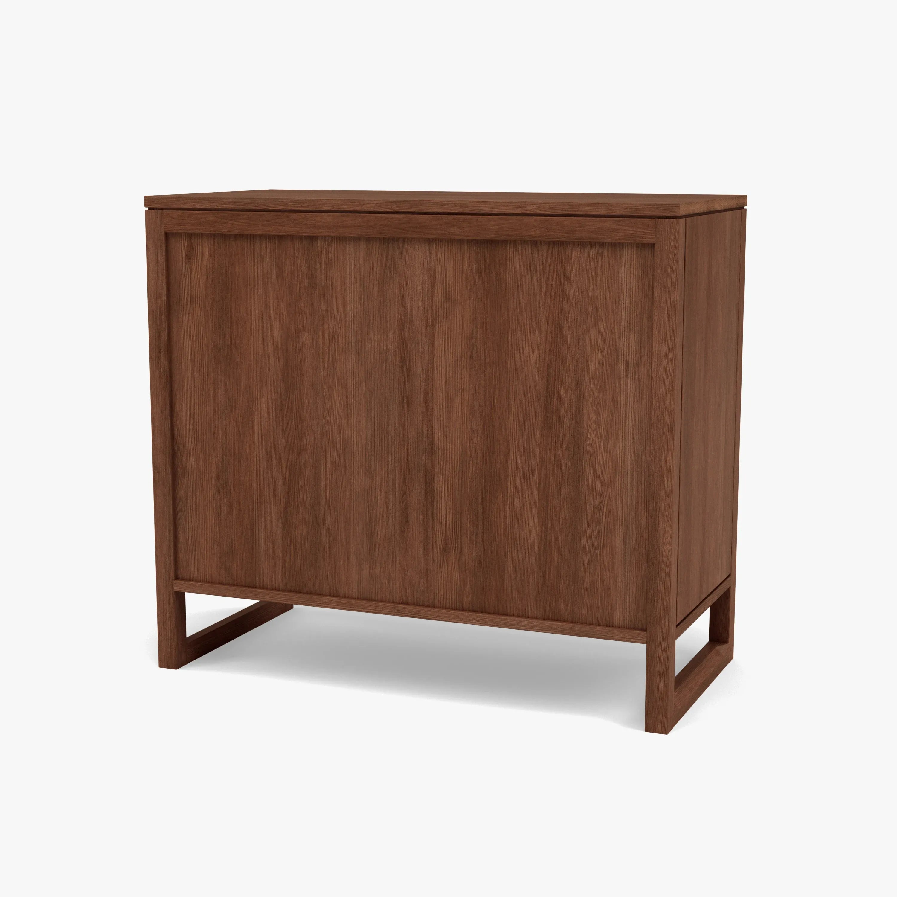 Bruno Chest 4 Drawers 100 x 48cm Solid American Walnut
