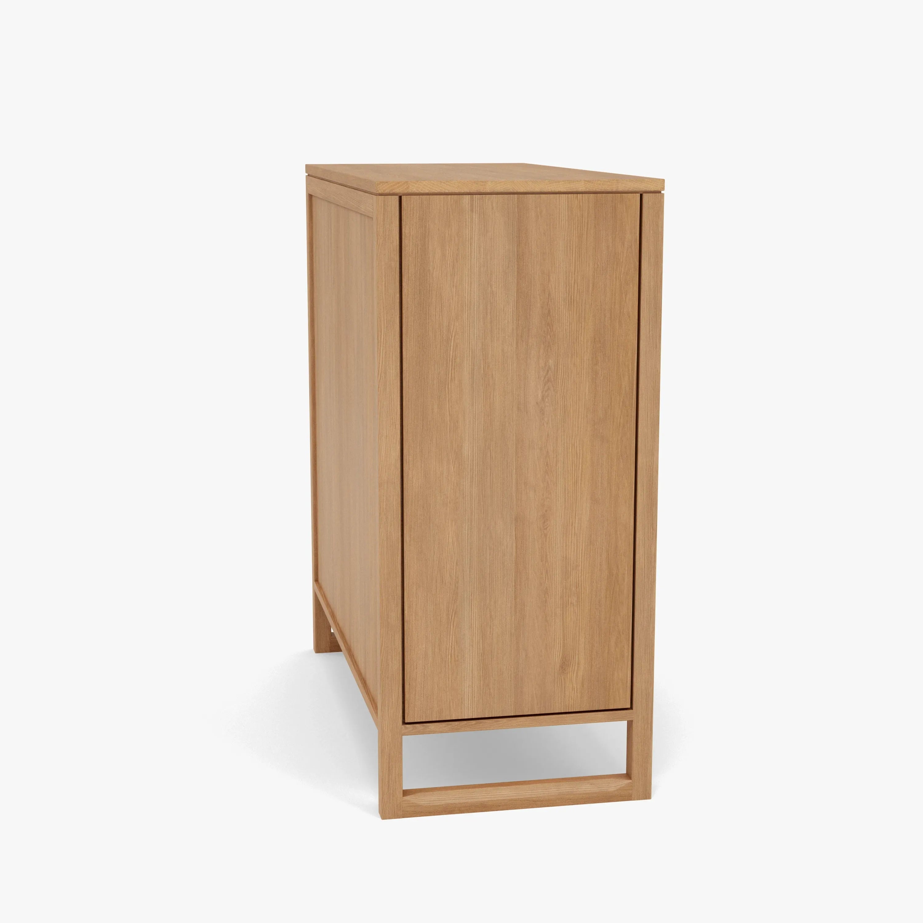 Bruno Chest 5 Drawers 110 x 52cm Solid American Oak