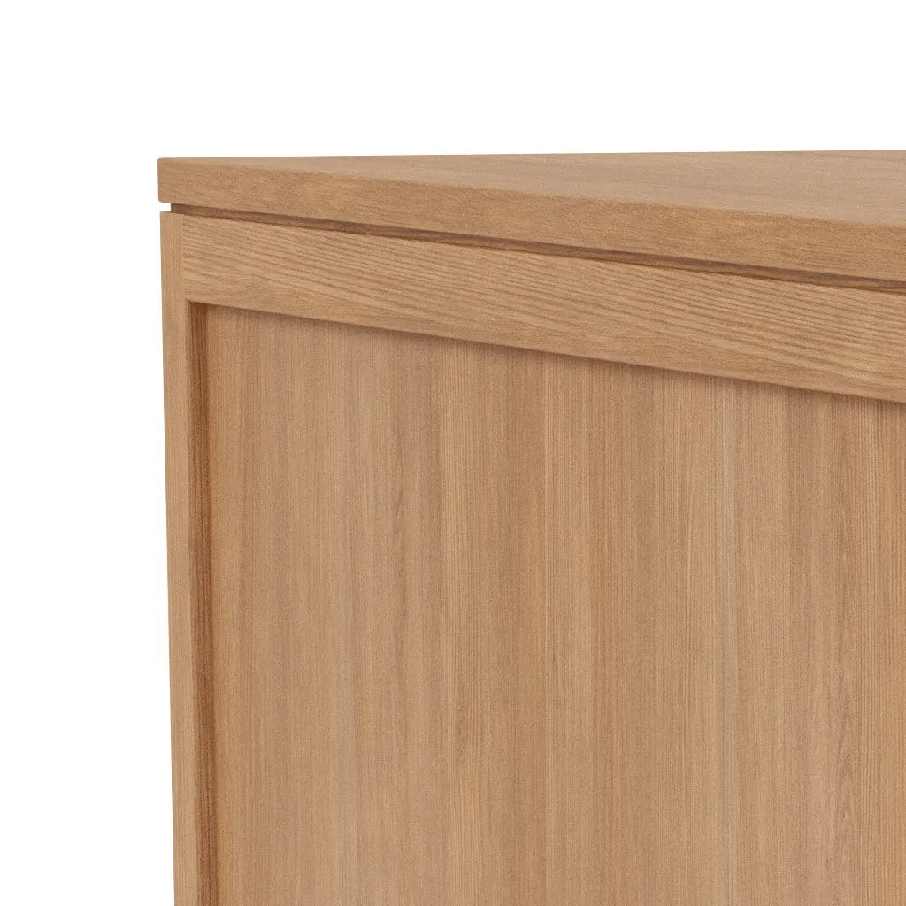 Bruno Chest 5 Drawers 110 x 52cm Solid American Oak