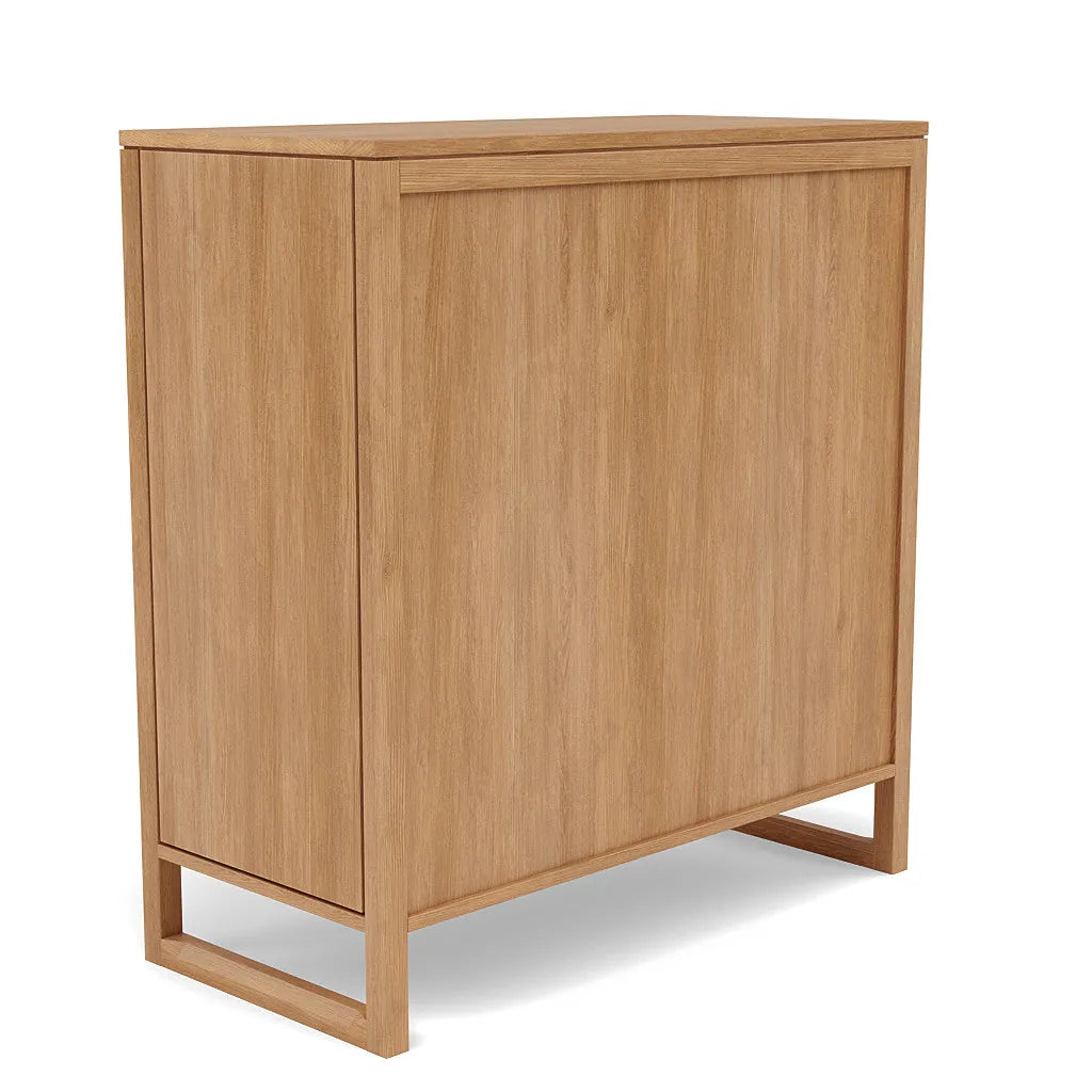 Bruno Chest 5 Drawers 110 x 52cm Solid American Oak