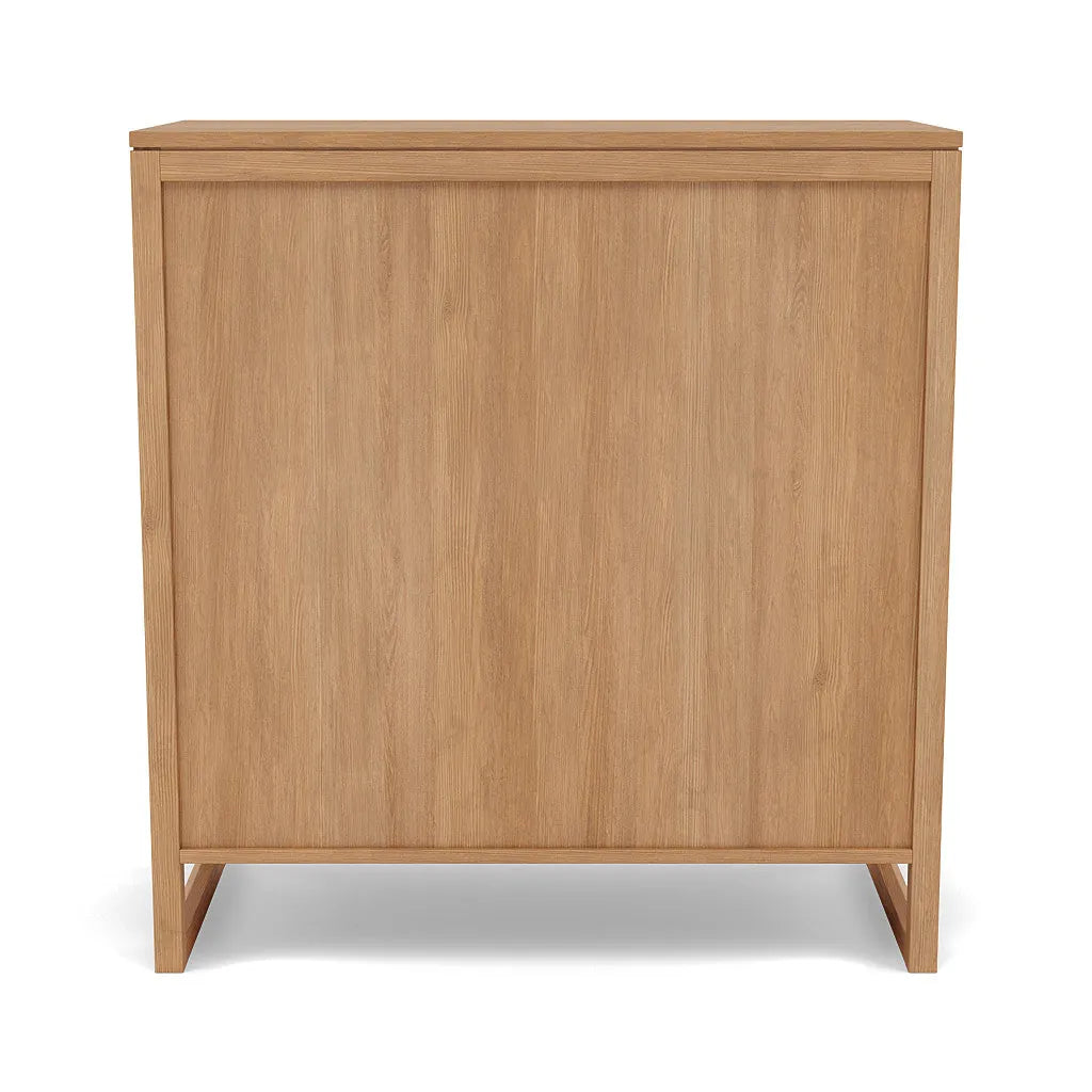 Bruno Chest 5 Drawers 110 x 52cm Solid American Oak