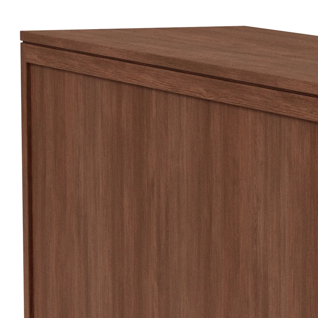 Bruno Chest 5 Drawers 110 x 52cm Solid American Walnut