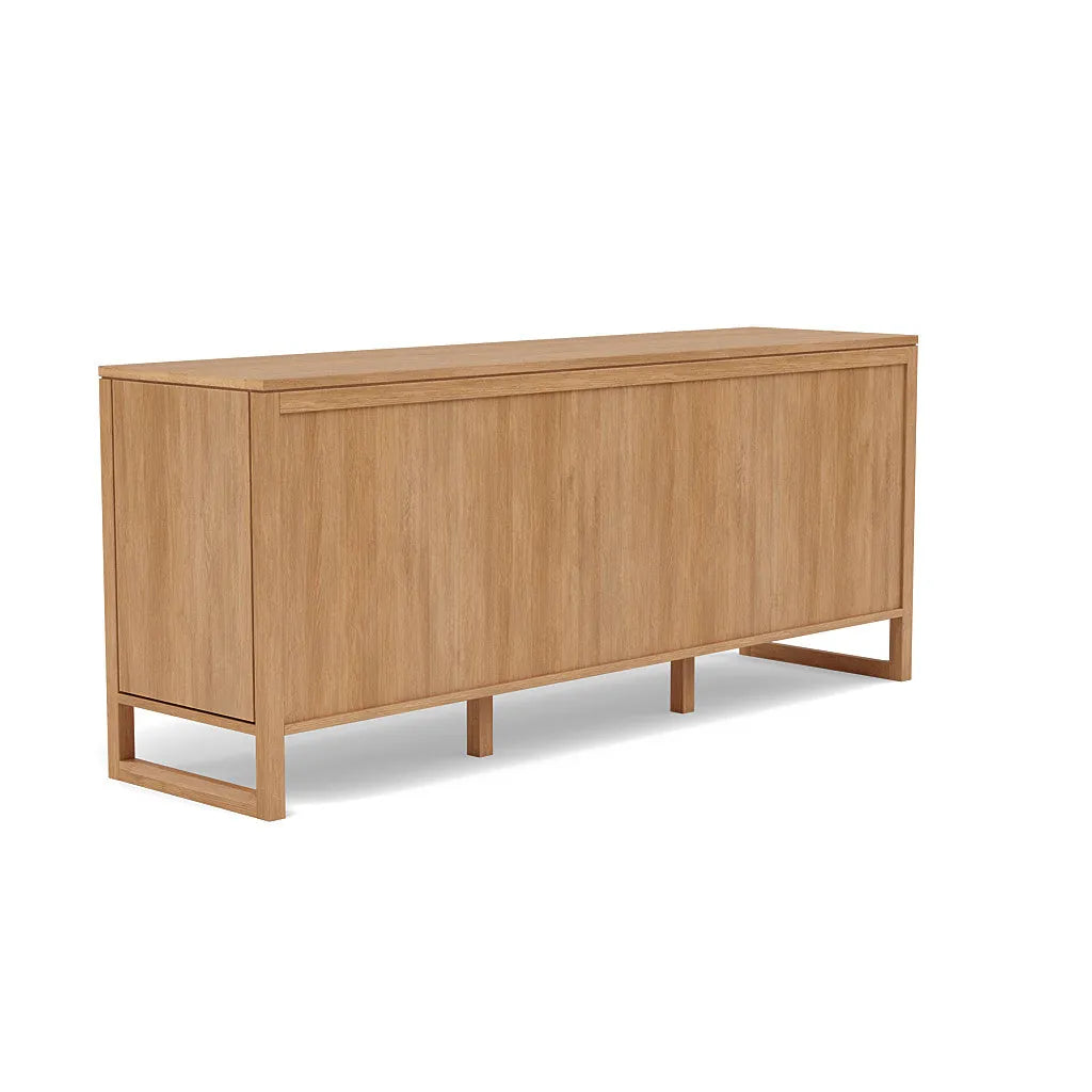 Bruno Chest 9 Drawers 200 x 52cm Solid American Oak