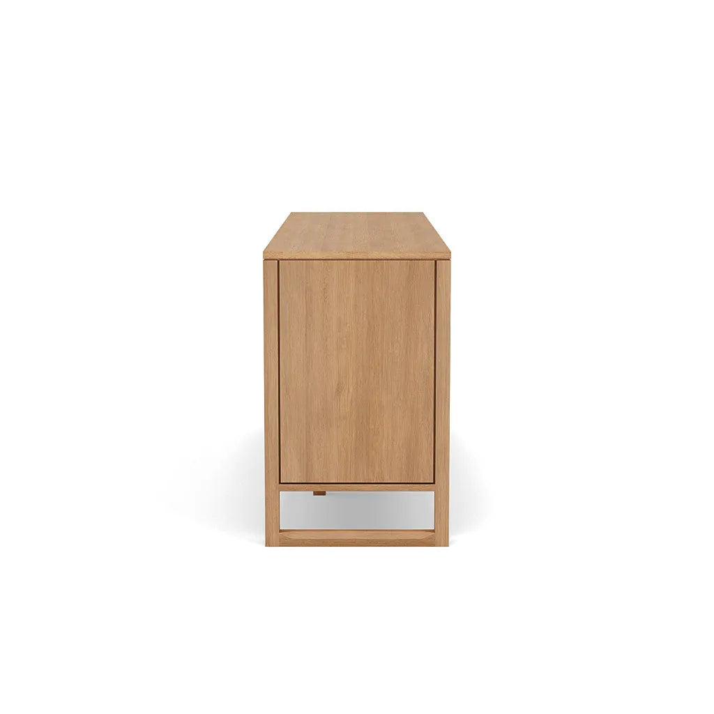 Bruno Chest 9 Drawers 200 x 52cm Solid American Oak