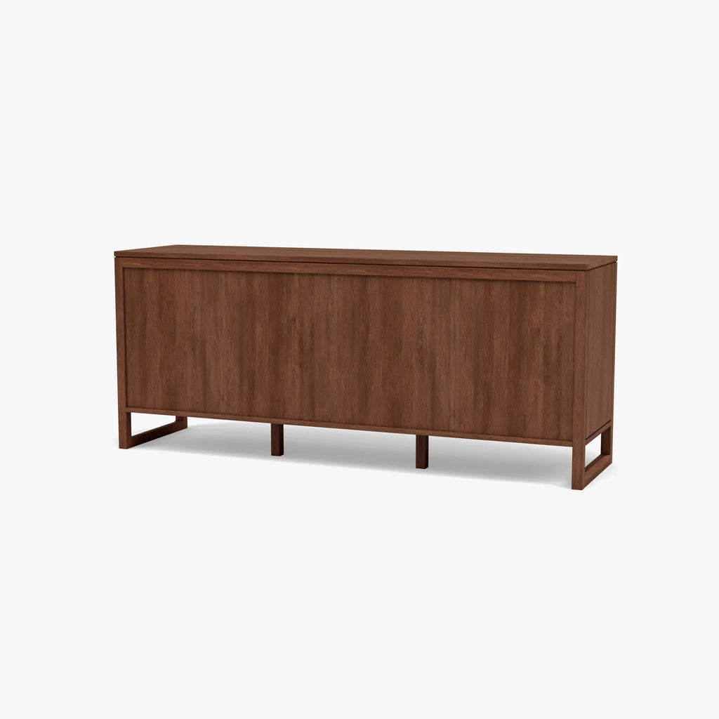 Bruno Chest 9 Drawers 200 x 52cm Solid American Walnut