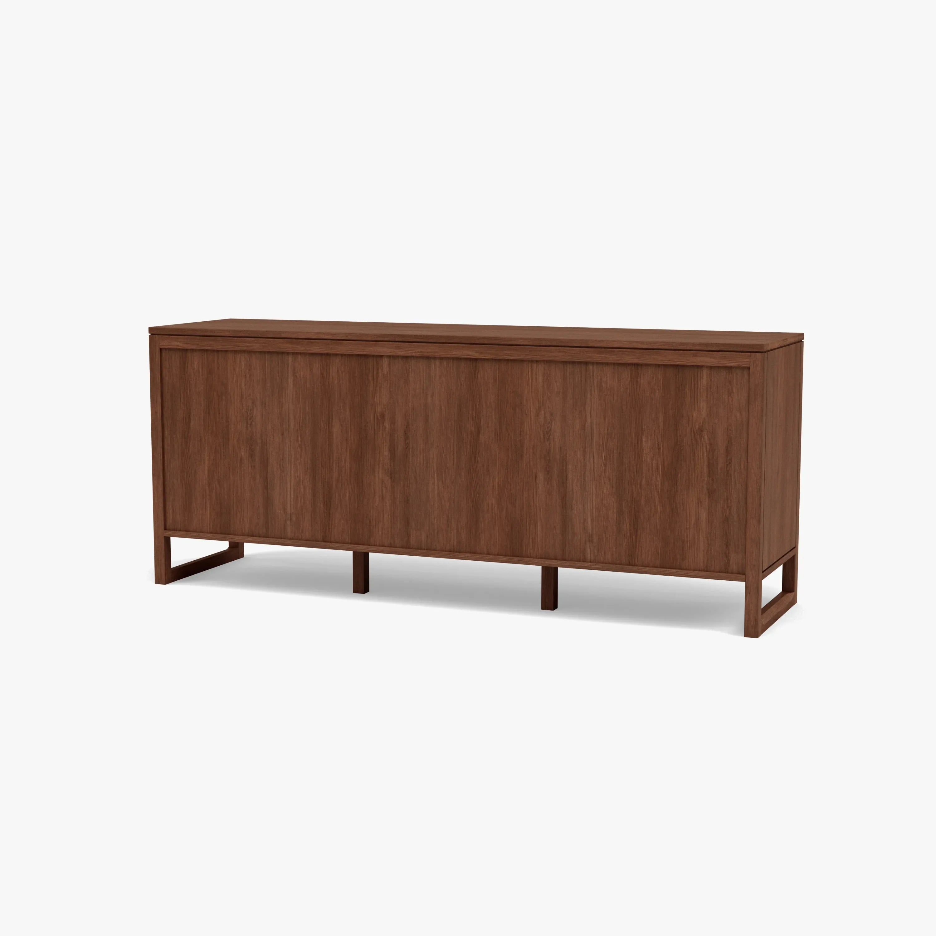 Bruno Chest 9 Drawers 200 x 52cm Solid American Walnut