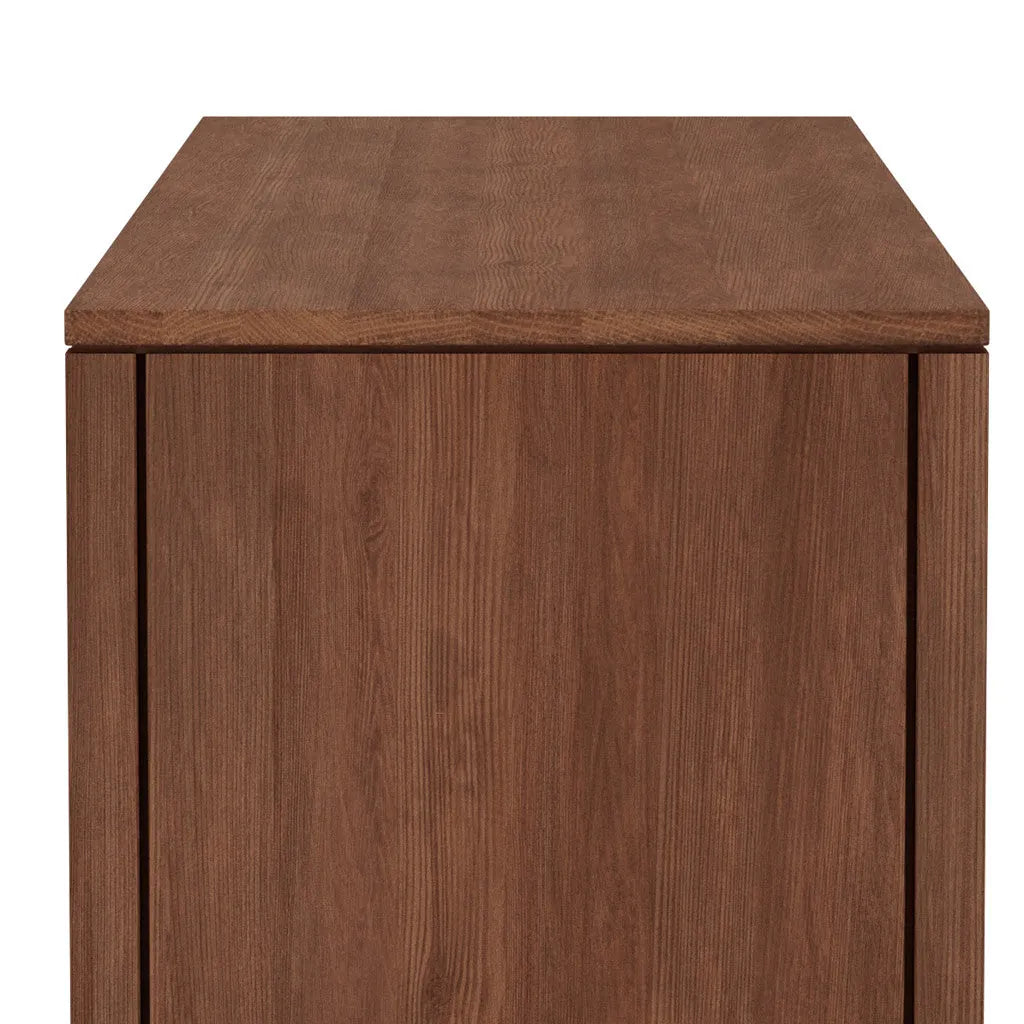 Bruno Chest 9 Drawers 200 x 52cm Solid American Walnut