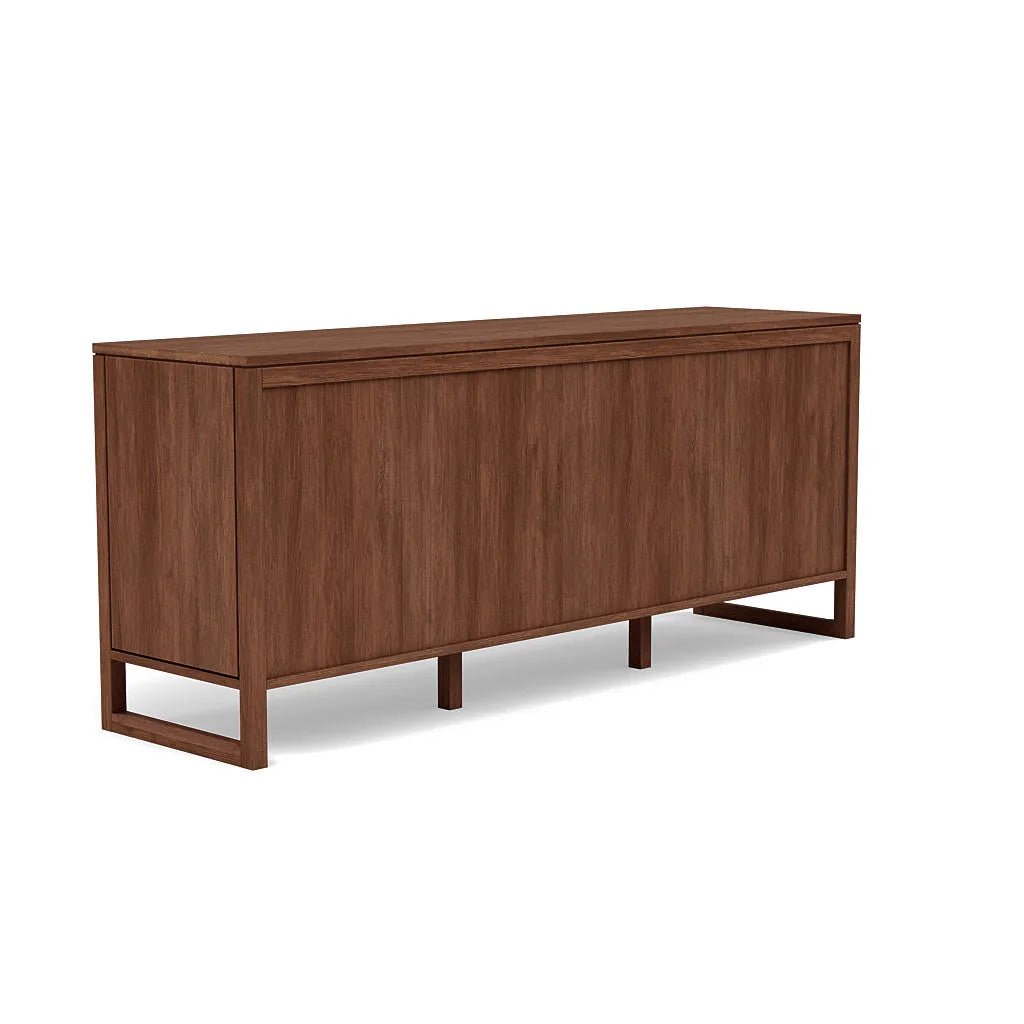 Bruno Chest 9 Drawers 200 x 52cm Solid American Walnut