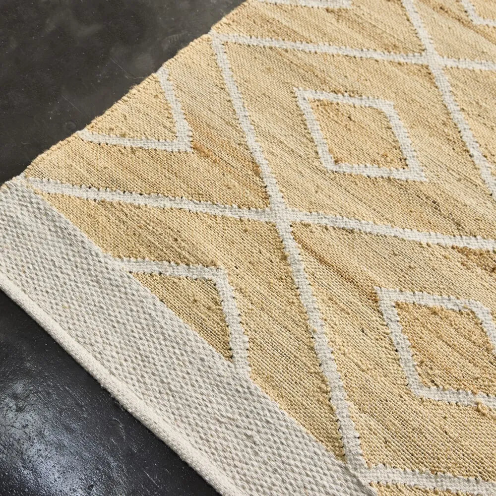 Erik Jute & NZ Wool Rug