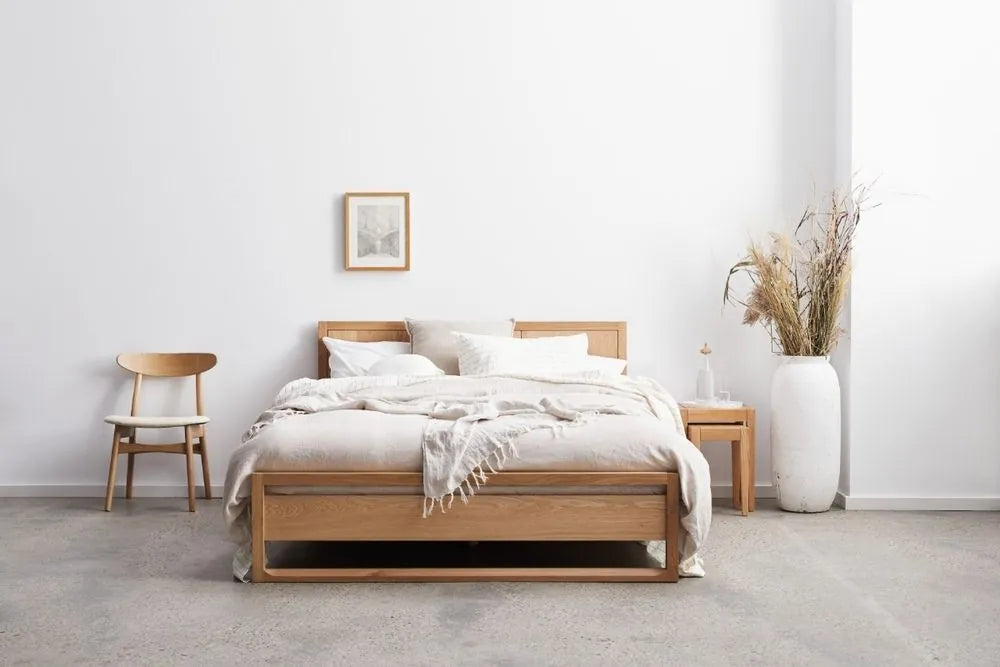 Frida Nesting Tables 38 x 38cm Solid American Oak