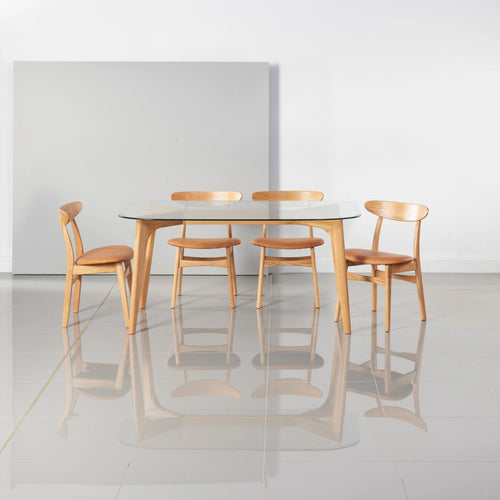 Hilda Dining Table 160 x 90cm Solid American Oak