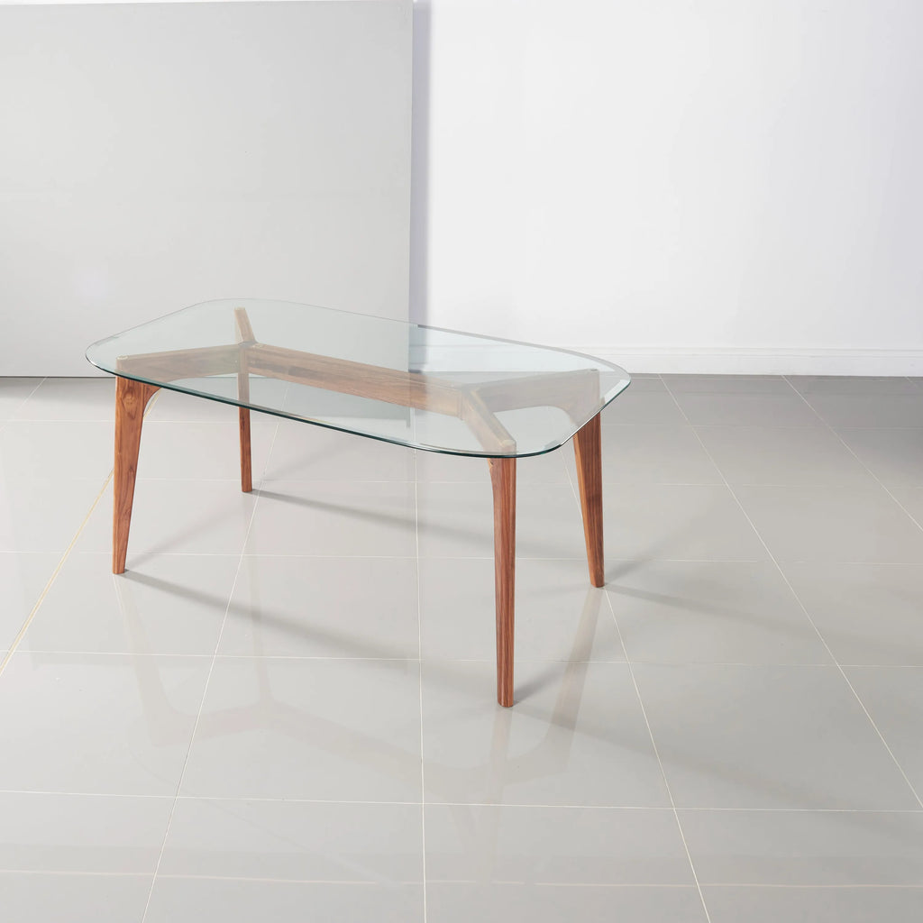 Hilda Dining Table 160 x 90cm Solid American Walnut