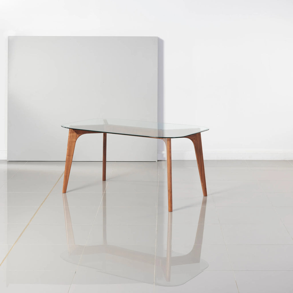 Hilda Dining Table 160 x 90cm Solid American Walnut