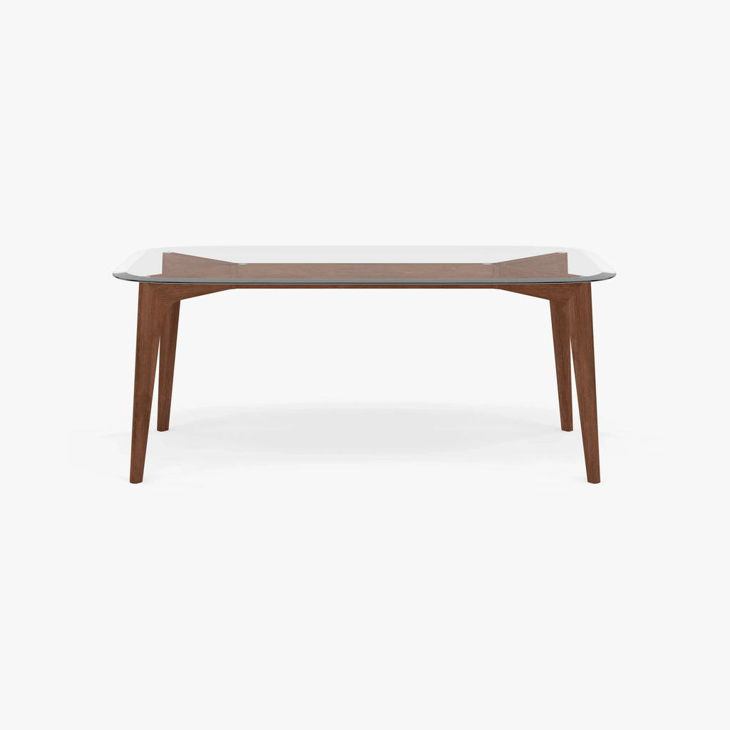 Hilda Dining Table 180 x 90cm Solid American Walnut