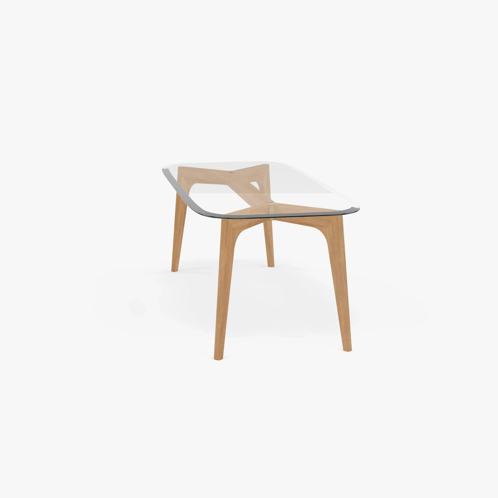 Hilda Dining Table 200 x 90cm Solid American Oak