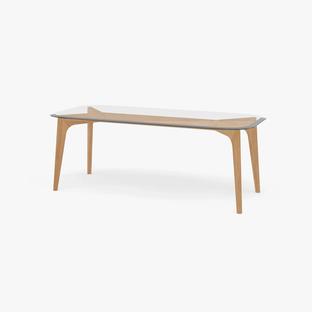 Hilda Dining Table 200 x 90cm Solid American Oak