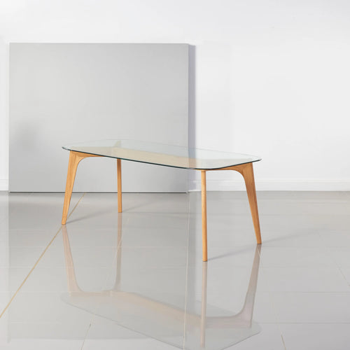 Hilda Dining Table 200 x 90cm Solid American Oak