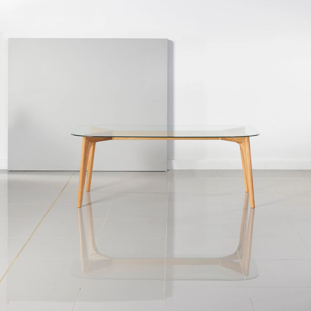 Hilda Dining Table 200 x 90cm Solid American Oak