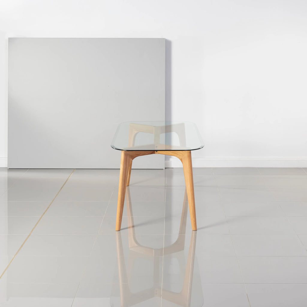 Hilda Dining Table 200 x 90cm Solid American Oak