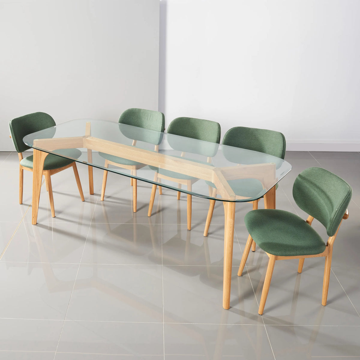 Hilda Dining Table 200 x 90cm Solid American Oak
