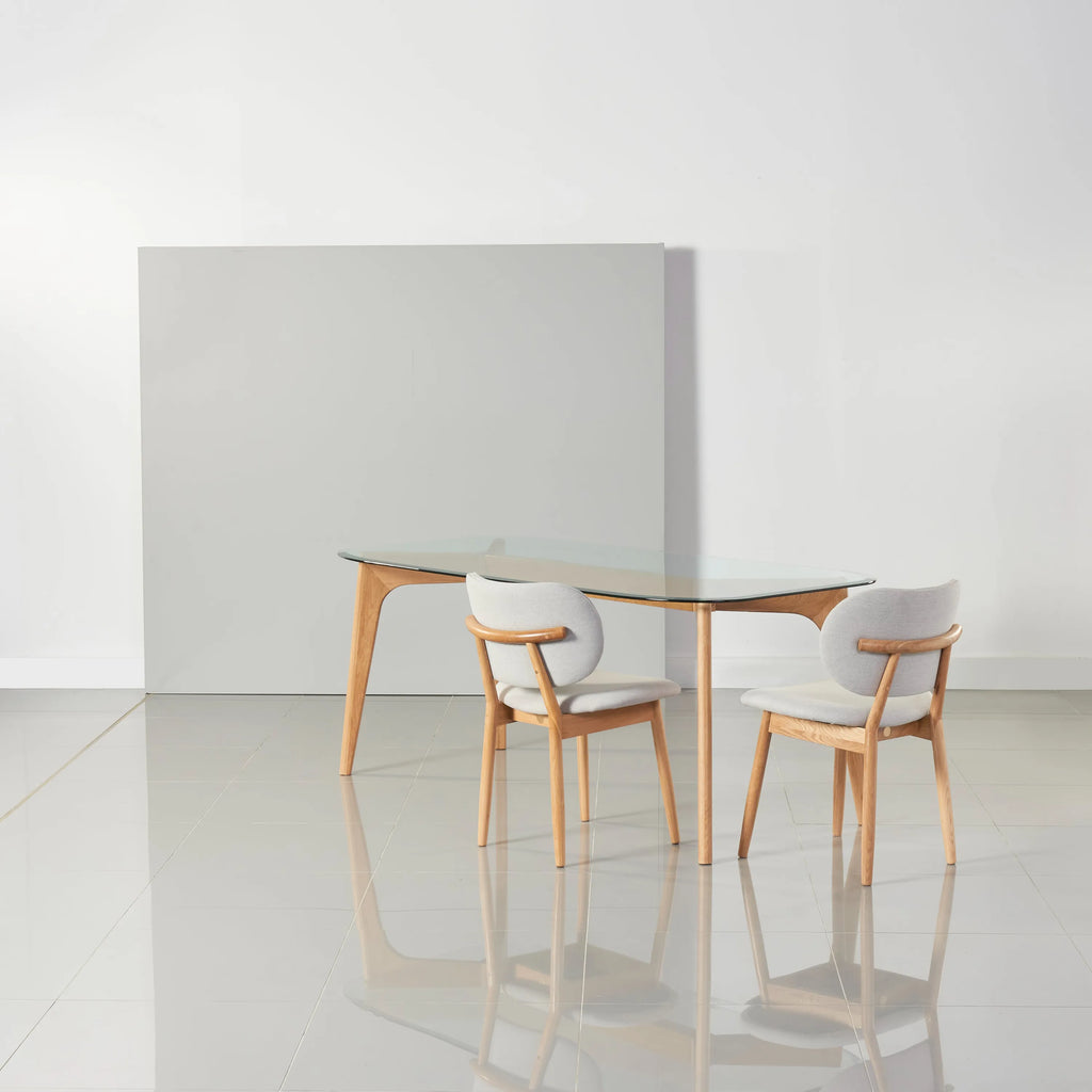 Hilda Dining Table 200 x 90cm Solid American Oak