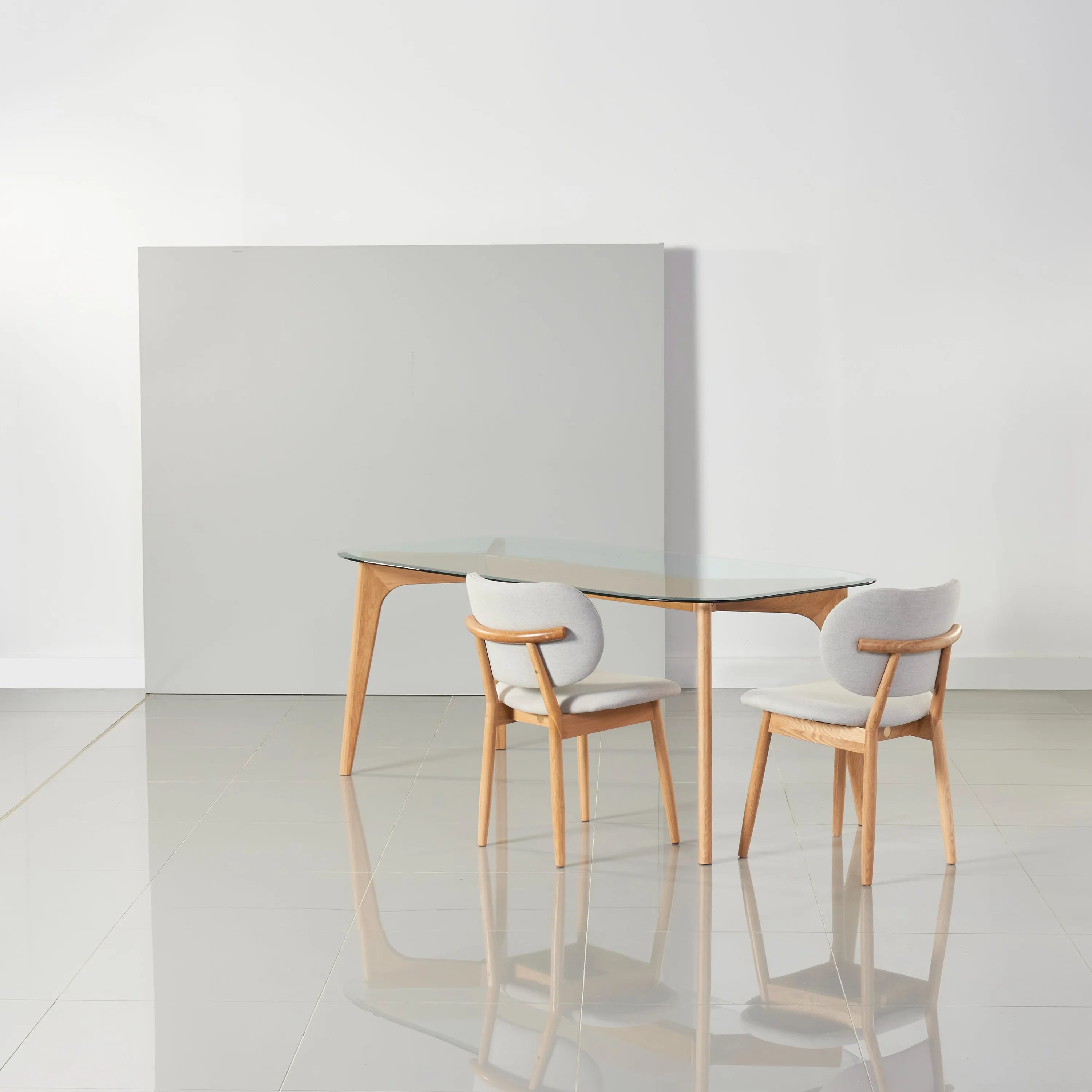 Hilda Dining Table 200 x 90cm Solid American Oak