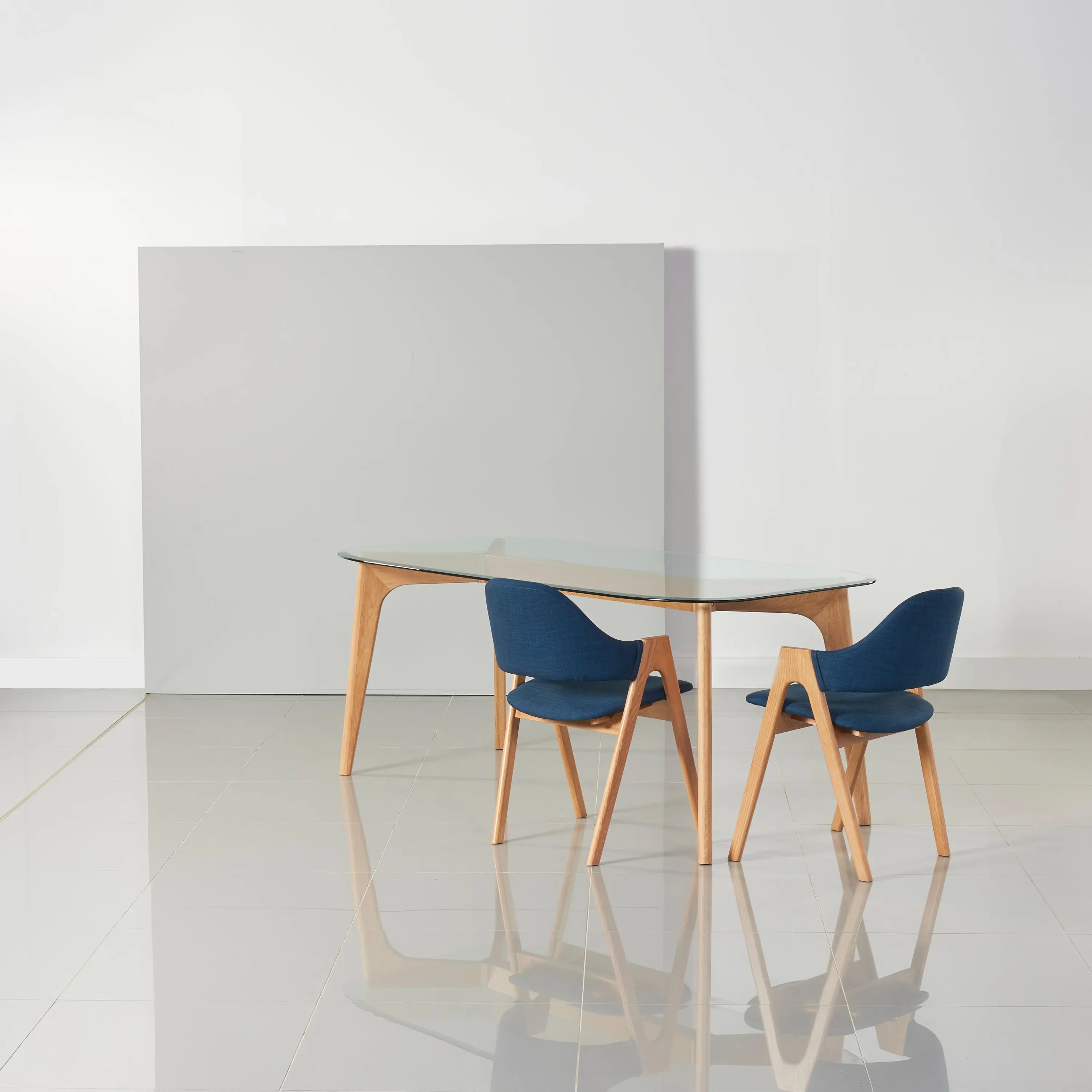 Hilda Dining Table 200 x 90cm Solid American Oak