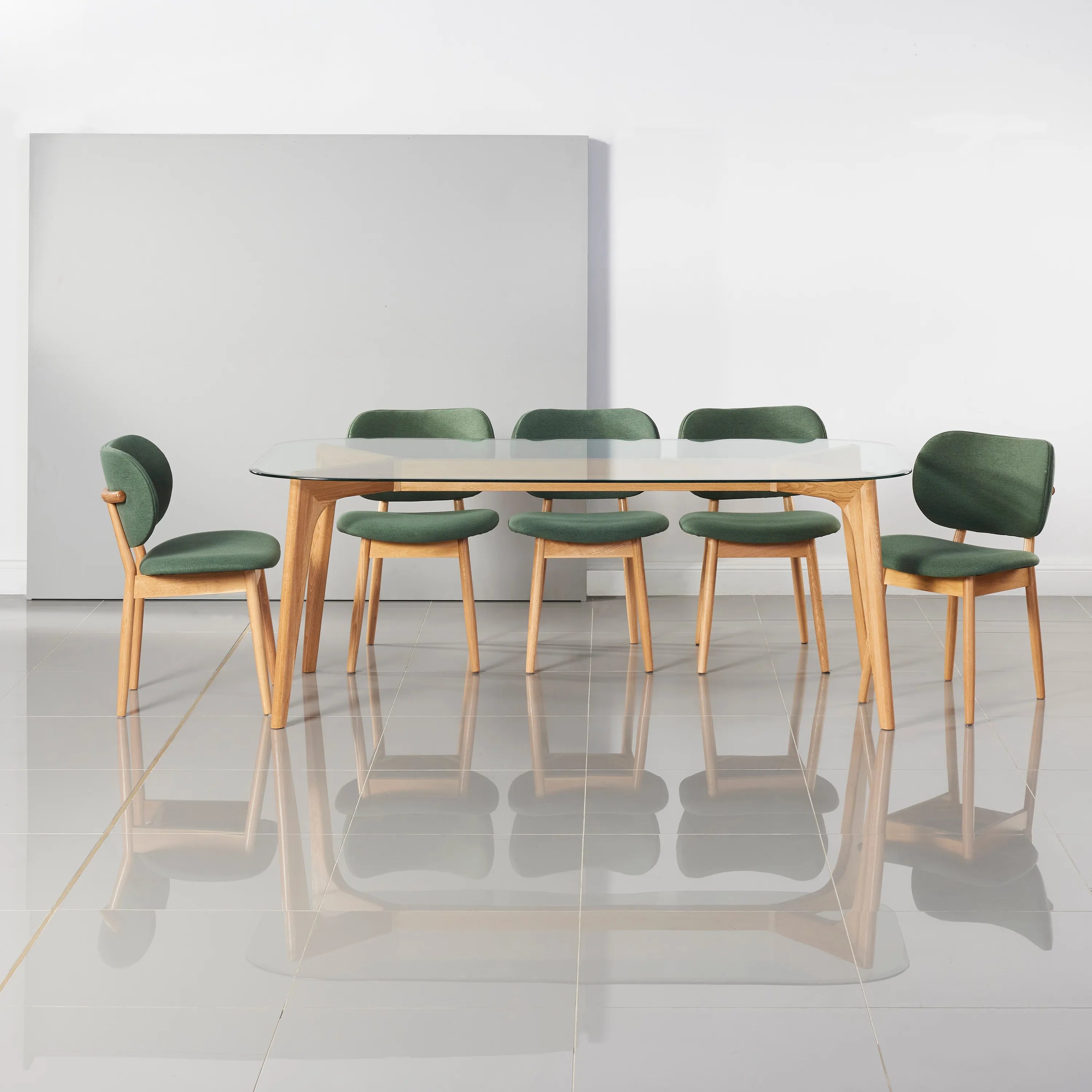 Hilda Dining Table 200 x 90cm Solid American Oak