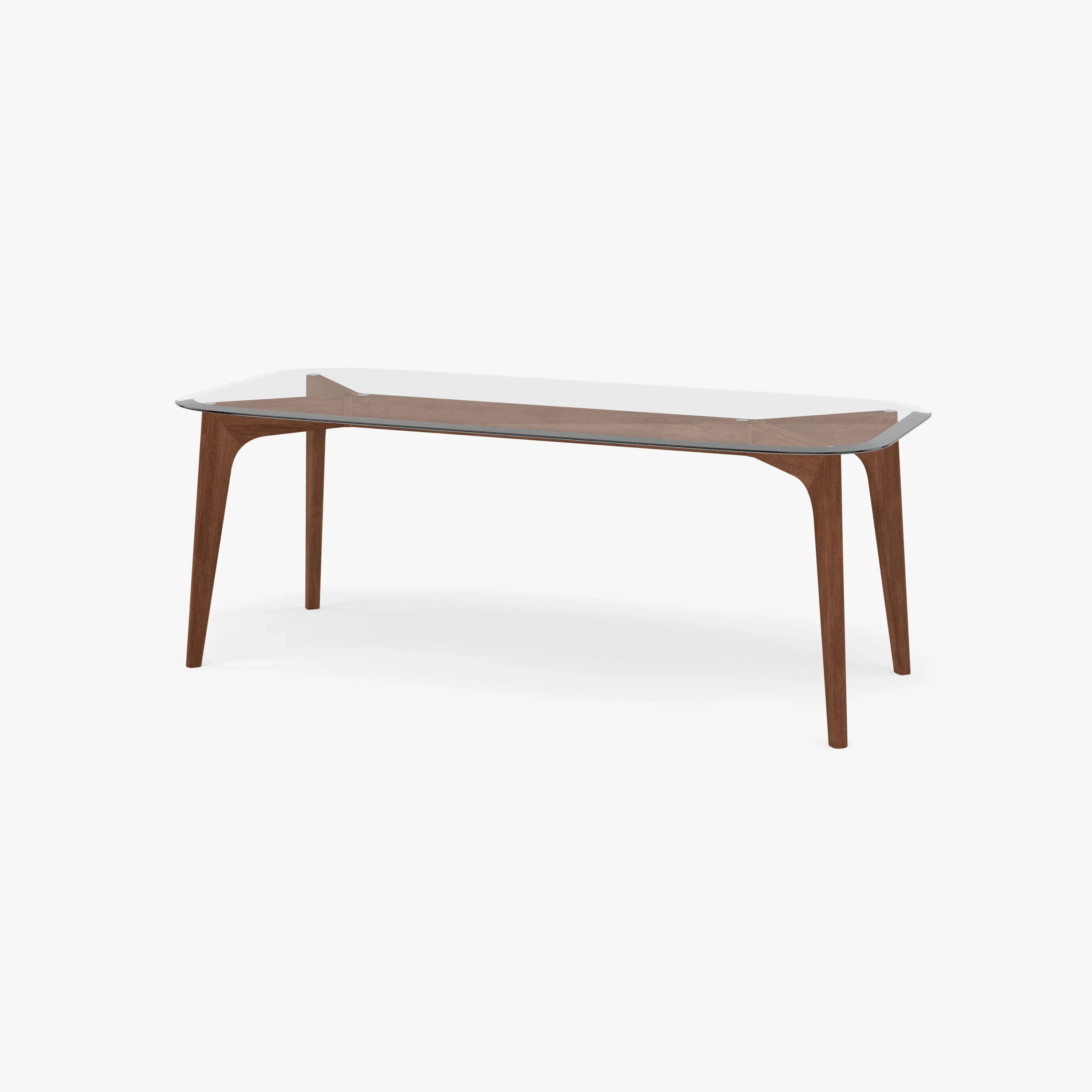 Hilda Dining Table 200 x 90cm Solid American Walnut