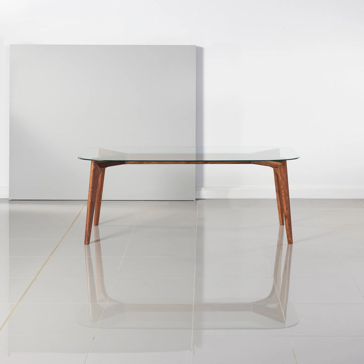 Hilda Dining Table 200 x 90cm Solid American Walnut