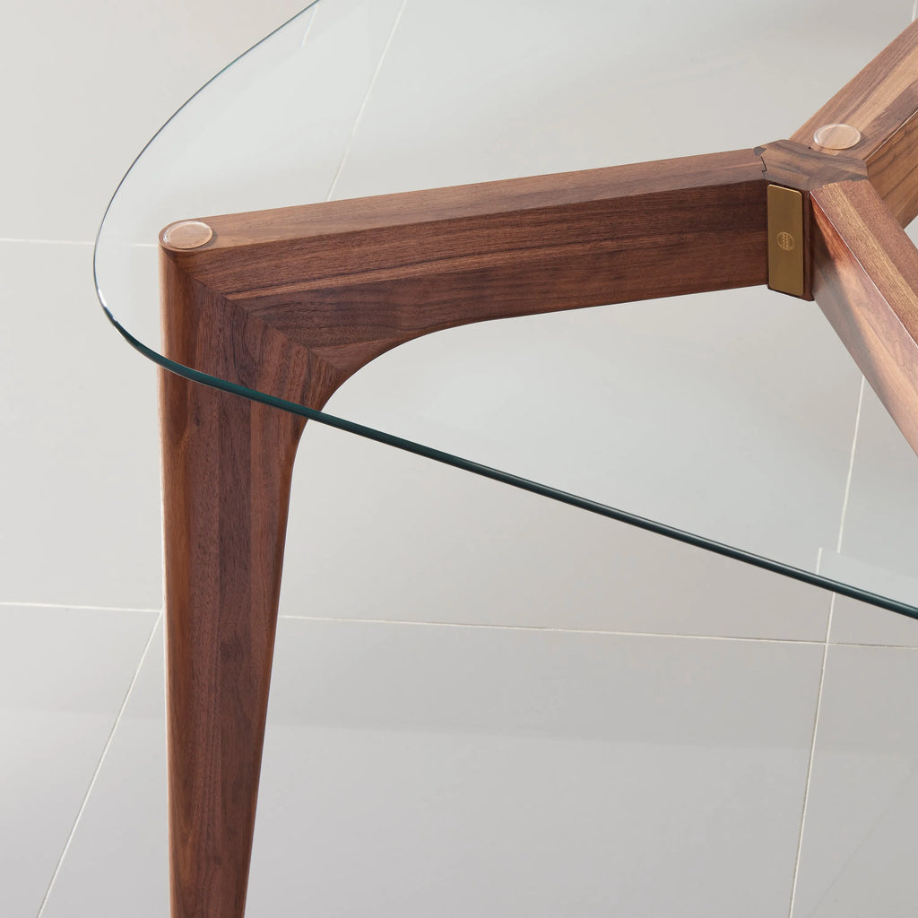 Hilda Dining Table Solid American Walnut