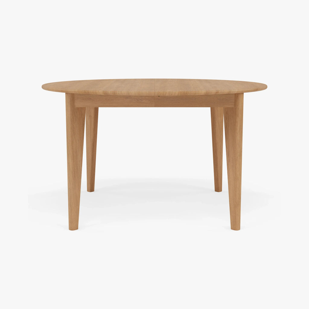 Jackson Dining Table Round Extendable 130-170 x 130cm Solid American Oak