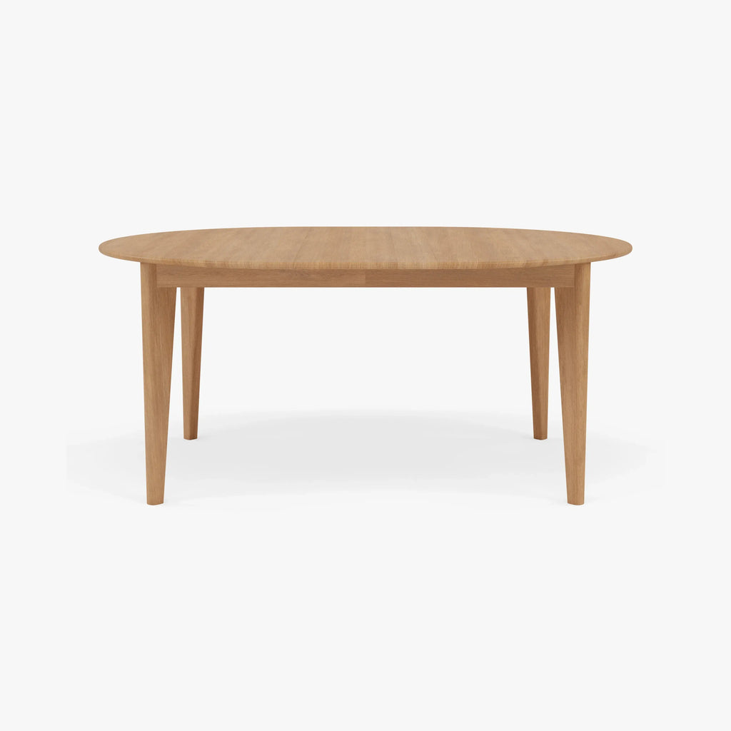 Jackson Dining Table Round Extendable 130-170 x 130cm Solid American Oak