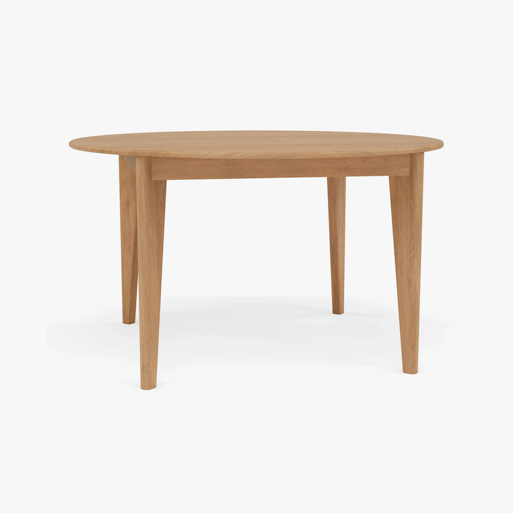 Jackson Dining Table Round Extendable 130-170 x 130cm Solid American Oak