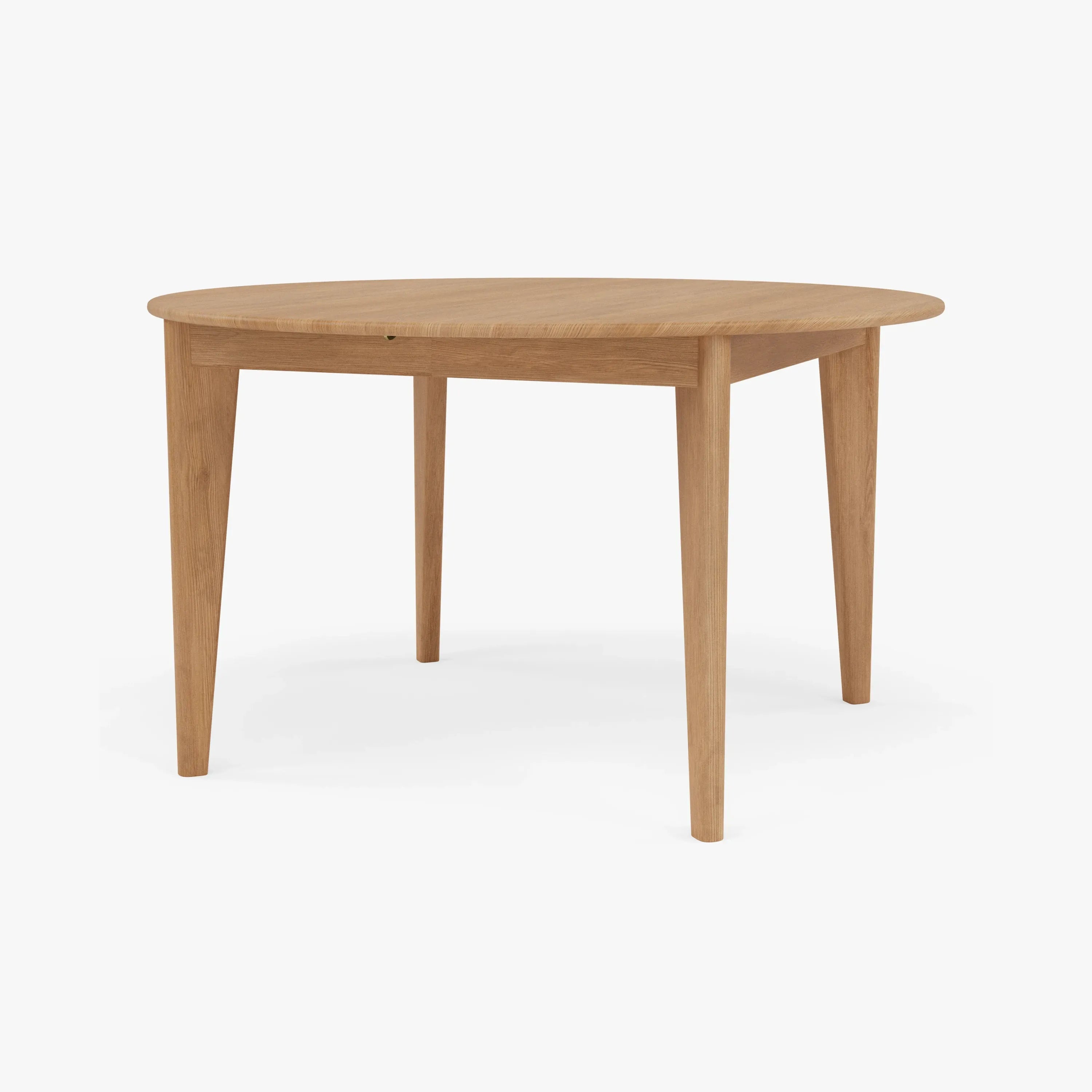 Jackson Dining Table Round Extendable 130-170 x 130cm Solid American Oak