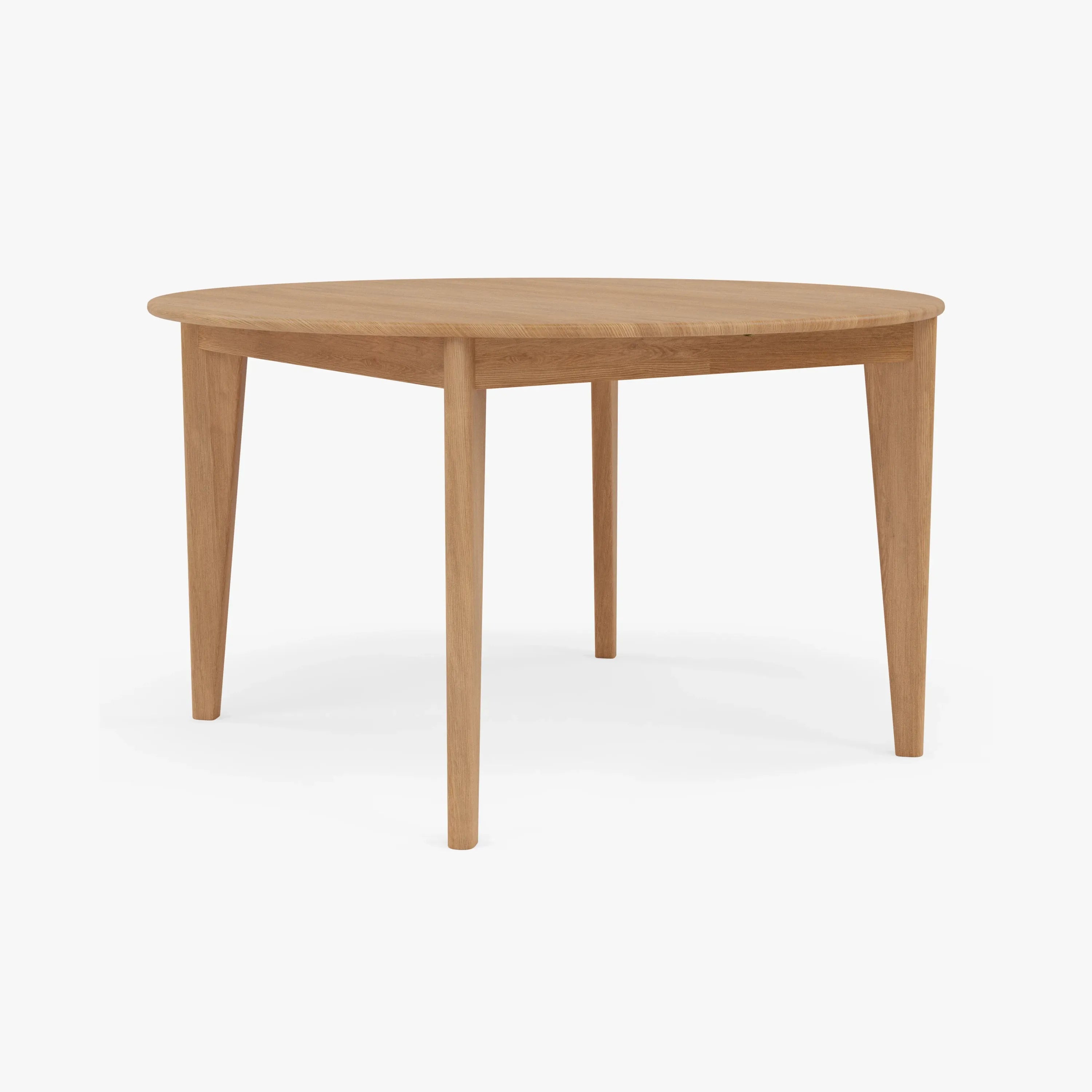 Jackson Dining Table Round Extendable 130-170 x 130cm Solid American Oak
