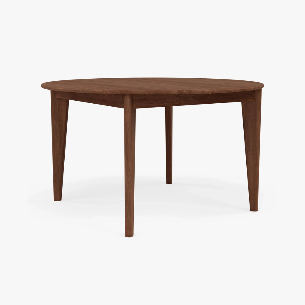 Jackson Dining Table Round Extendable 130-170 x 130cm Solid American Walnut