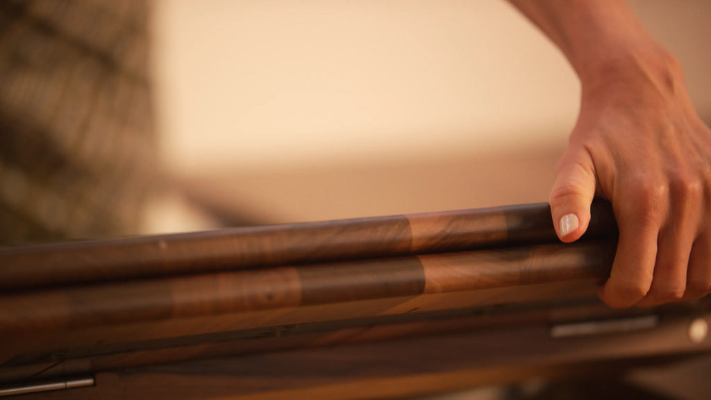 Jackson Dining Table Round Extendable 130-170 x 130cm Solid American Walnut