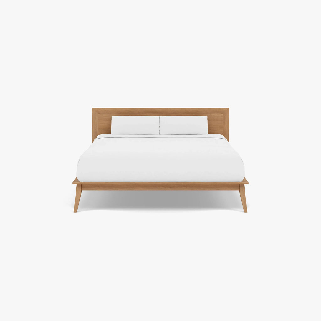 Jolanda Bed Frame King Solid American Oak