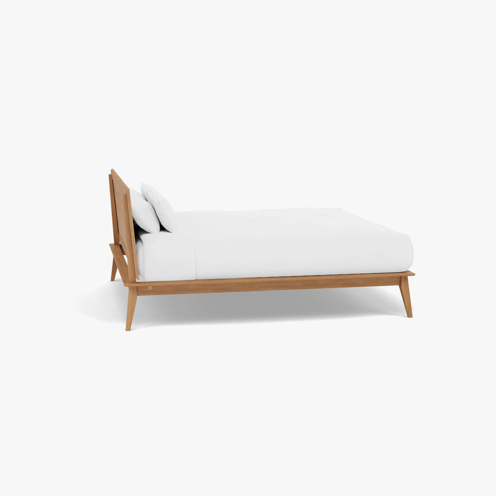 Jolanda Bed Frame King Solid American Oak
